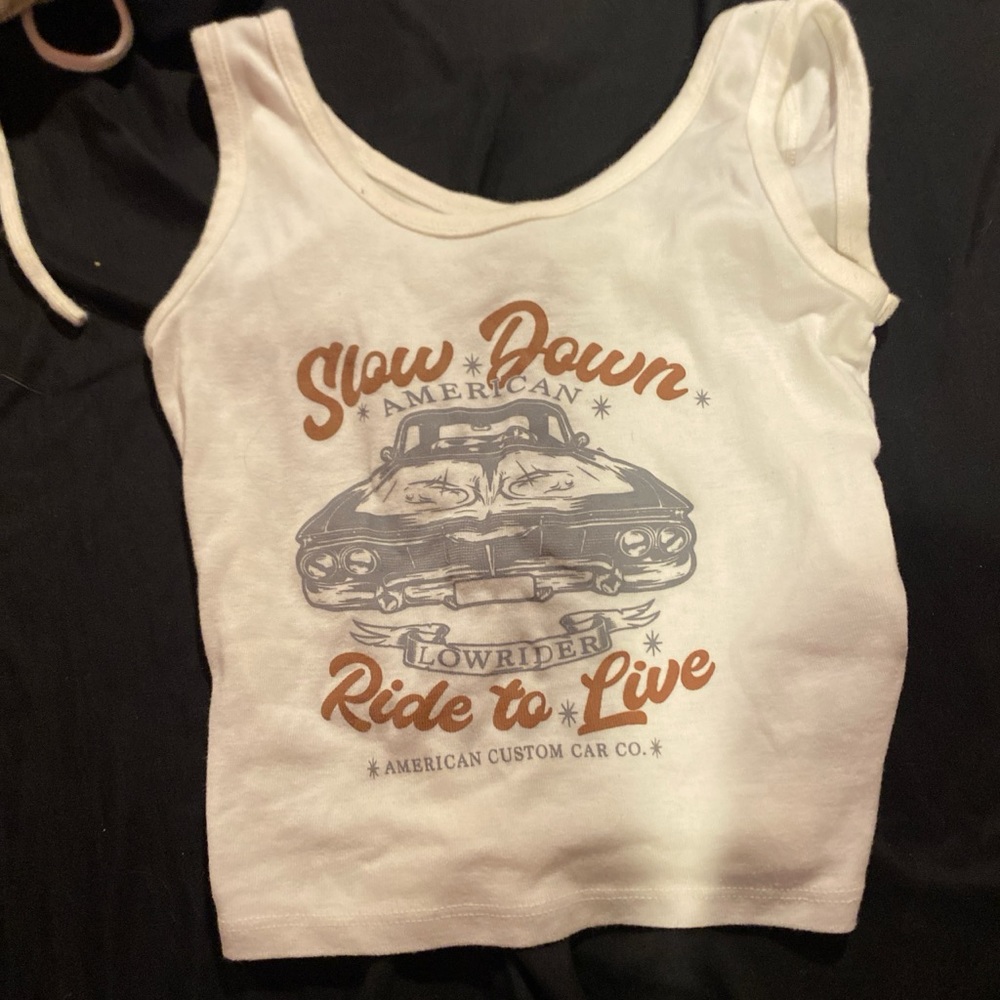 Cropped baby tank